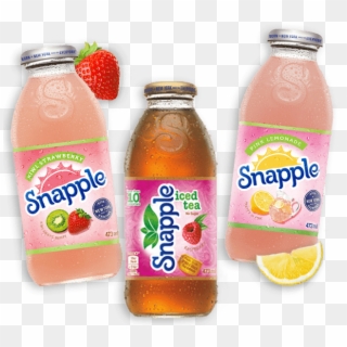 New Look Snapple Bottles - Snapple History Clipart