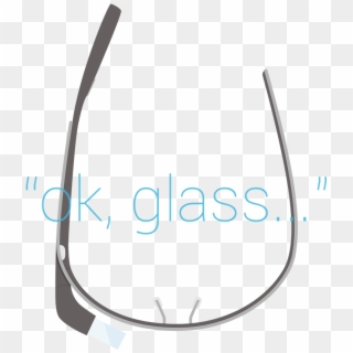 Google Glass Ui Concept Designs - Google Glass Top View Clipart
