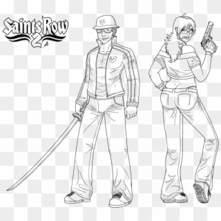 Saints Row Coloring Pages 2 By Katherine - Saints Row Coloring Pages Clipart