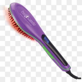 Procabello Purple Straightening Brush - Hair Straightening Clipart