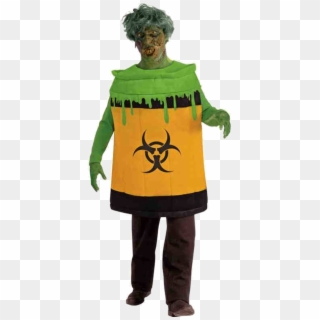 Toxic Waste Barrel Costume Clipart