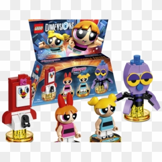 Packs Coming To Lego Dimensions - Lego Dimensions Powerpuff Girls Pack Clipart