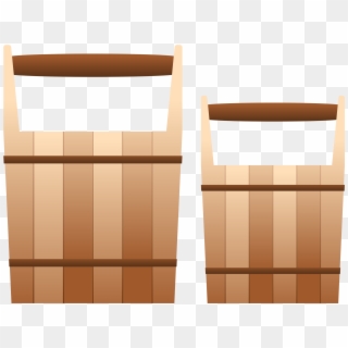 This Free Icons Png Design Of Wooden Pails - Clip Art Transparent Png