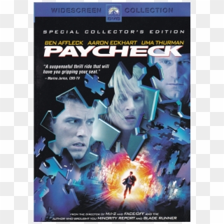 Paycheck - Paycheck Blu Ray Clipart
