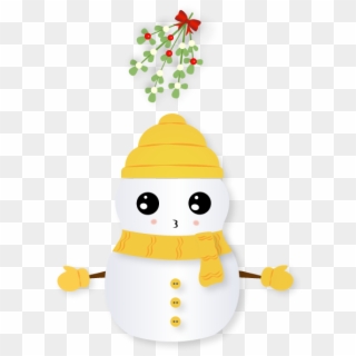 Christmas Holiday Emoji Messages Sticker-3 - Snowman Clipart