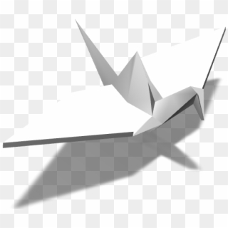 Paper Origami Crane Pendant - Origami Clipart