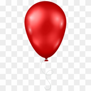 Red Balloon Transparent Background - Kırmızı Balon Png Clipart