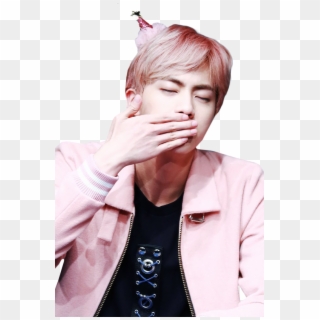 Jin Transparent Pink - Bts Jin 2017 Pink Clipart