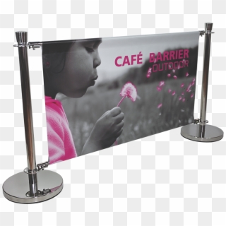 Blizzard Outdoor Banner Stand - Branding Material For Events Clipart