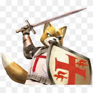 Sticker Starfox Fox Mccloud Assault Templier Chevalier - Make The Holy Land Great Again Clipart