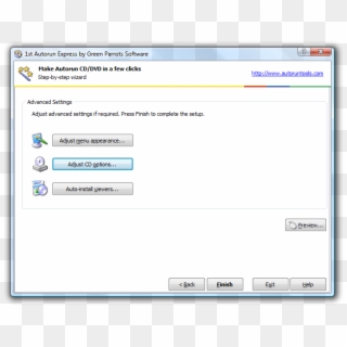 Click Cd Options Button To Setup Cd Icon, Title And - Isapi Filters In Iis Clipart