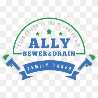 Ally Sewer & Drain - Graphic Design Clipart
