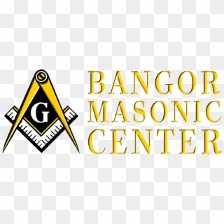 Bangor Masonic Center - Sign Clipart