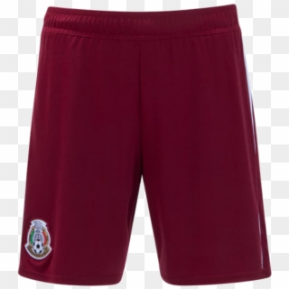 2018 World Cup Mexico Away Red Soccer Shorts - Bermuda Shorts Clipart