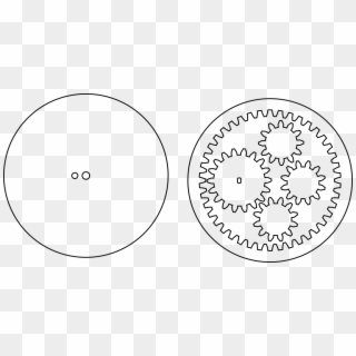 Planetary Gear Svg Clipart