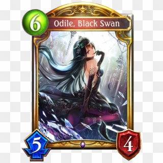 Odile, Black Swan - Odile Black Swan Shadowverse Clipart