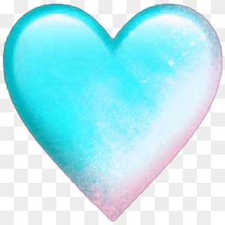 #heart #hearts #blue #emoji #emojis #pink #smoke - Heart Clipart