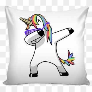 Dabbing Unicorn Pillow Case - Cool Unicorn Clipart