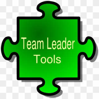 Team Leader Tools Clip Art - Colored Puzzle Pieces Template - Png Download