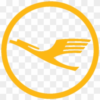 Lufthansa Logo Yellow - High Resolution Lufthansa Logo Clipart
