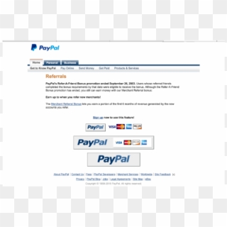 Paypalreferralprogram - Paypal Clipart
