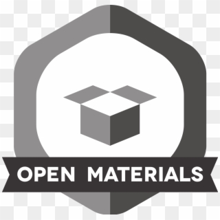 Open Materials Large Gray - Gazemetrix Clipart