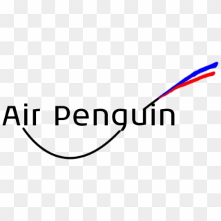 Air Penguin Logo Clipart