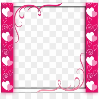 #mq #pink #hearts #frame #frames #border #borders - Barbie Frames Clipart