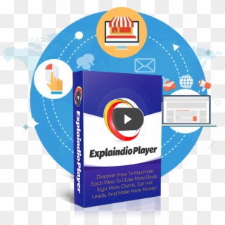 You Can Use Explaindioplayer On Any Website, Blog, - Circle Clipart
