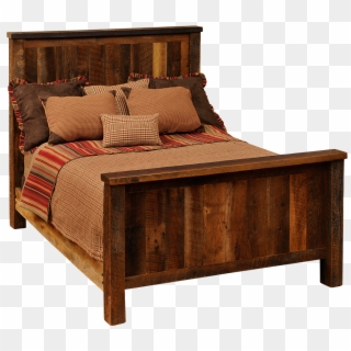 Made Of Reclaimed Oak Pulled From 1800s Tobacco Barns - Make Bed From Barnwood Clipart