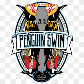 2015 Annual Agh Penguin Swim - Illustration Clipart
