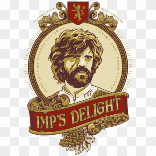 Imp's Delight Wine Label Clipart