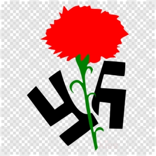 Red Carnation Clip Art Clipart Computer Icons Carnation - Mickey Mouse Number 5 - Png Download