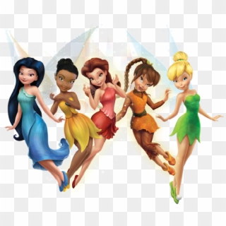 Tinkerbell And Friends, Tinkerbell Fairies, Tinkerbell - Fairies From Peter Pan Clipart
