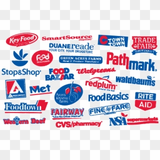 Stockup Website - Supermarket Logos New York Clipart