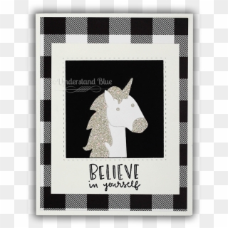 Picture Book Unicorn By Understand Blue - Picture Frame Clipart