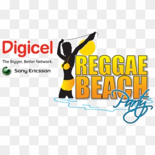 Reggae Beach Party - Digicel Clipart