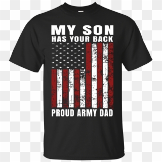 Unique Distressed Usa American Flag Proud Army Dad - T-shirt Clipart