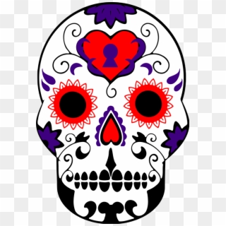 Day Of The Dead Die Cut Layered Clipart