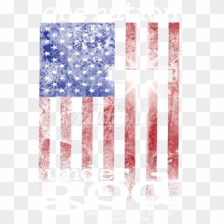 One Nation Under God Usa Flag - Flag Of The United States Clipart
