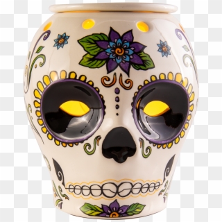 Scentsationals Day Of The Dead Full-size Wax Warmer - Day Of The Dead Wax Warmer Clipart