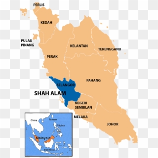 Peta Indonesia Png - Shah Alam Malaysia Map Clipart
