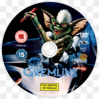 Gremlins Dvd Disc Image - Gremlins Movie Poster 1984 Clipart