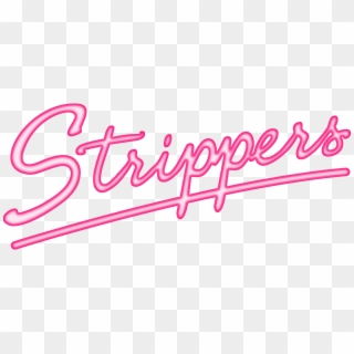 Strippers - Calligraphy Clipart