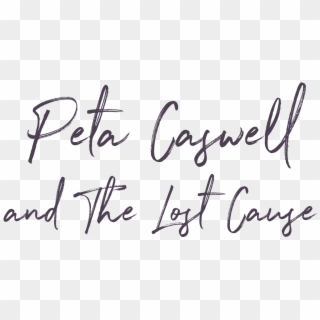 Peta Caswell And The Lost Cause - Natural Made Logo Clipart