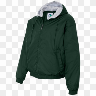Hooded Jacket Png Transparent Image - Dark Green Jacket Hoodie Clipart