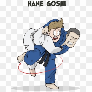 Looking To Overrule Your Judo Opponents With Good Techniques, - Step By Step Judo Throw Clipart