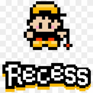 Recess-8bit Clipart