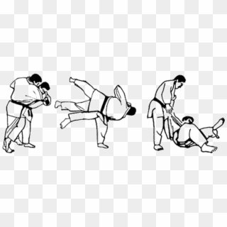 Motivational Judo - Judo Black And White Clipart
