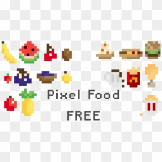 Perfect Pixel Fruit 2d Assets [free] - 2d Pixel Fruits Clipart